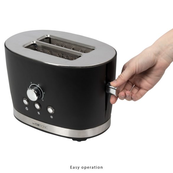 Clatronic TA 3690 fekete kenyérpirító