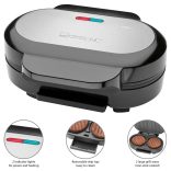 Clatronic HBM 3696 fekete-inox grill, hamburger