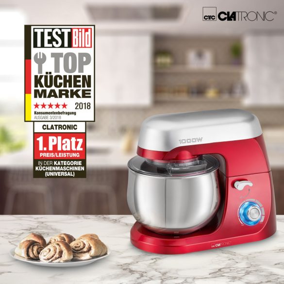 Clatronic KM 3709 piros robotgép