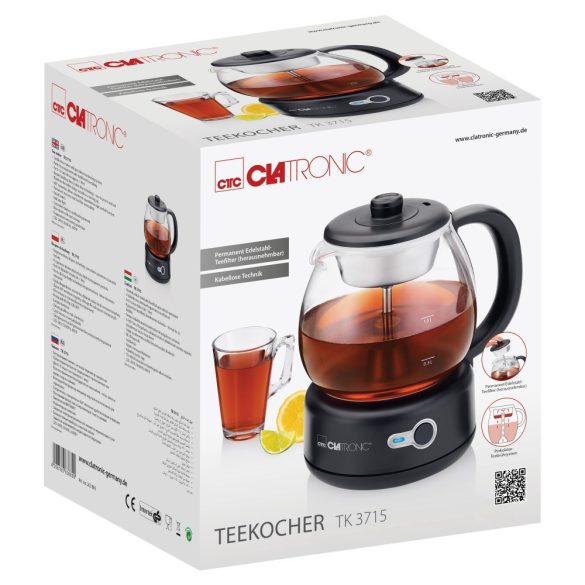 Clatronic TK 3715 fekete teafőző
