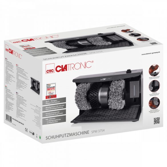 Clatronic SPM 3754 antracit cipőtisztító
