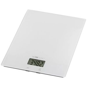 Clatronic KW 3820 fehér Üveg konyhai mérleg