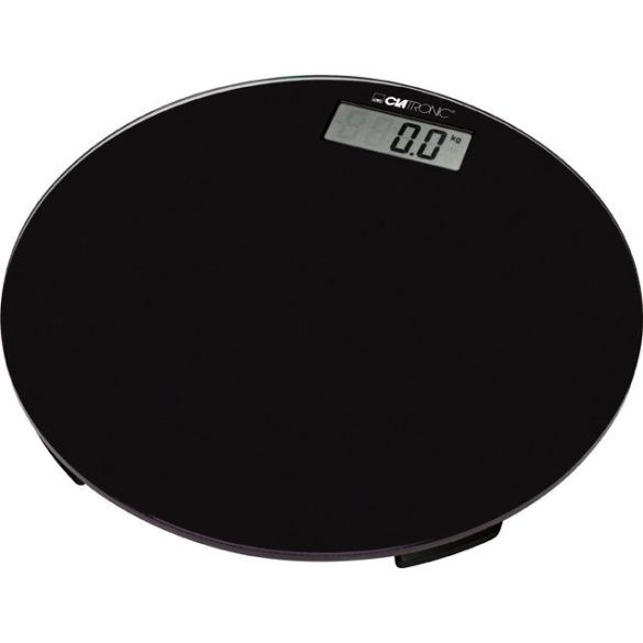 Clatronic PW 3369 fekete Glas LCD személymérleg