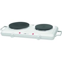   Clatronic DKP 3583 fehér 1000/1500W elektromos főzőlap, dupla