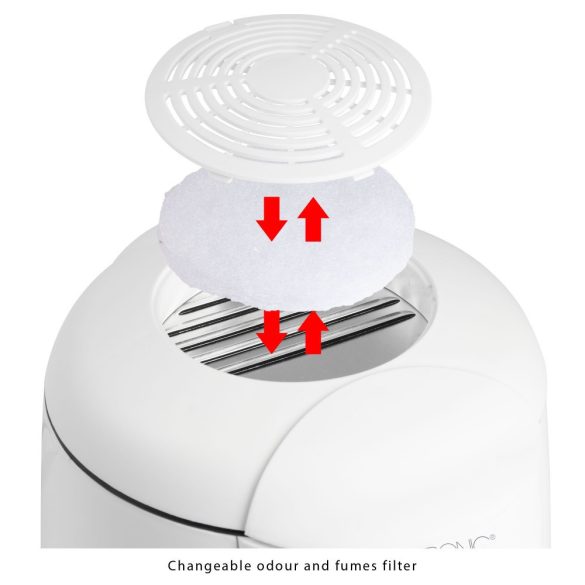 Clatronic FFR 2916 fehér 1L 900W olajsütő/fondue készítő