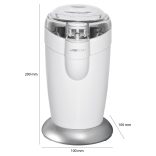 Clatronic KSW 3306 fehér 120W kávédaráló