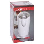 Clatronic KSW 3306 fehér 120W kávédaráló