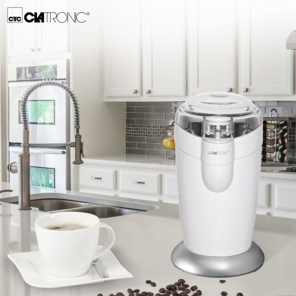 Clatronic KSW 3306 fehér 120W kávédaráló