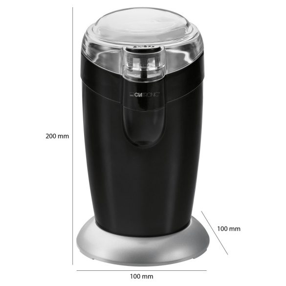 Clatronic KSW 3306 fekete 120W kávédaráló
