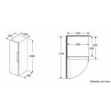 Bosch KSV36VIEP hűtőszekrény