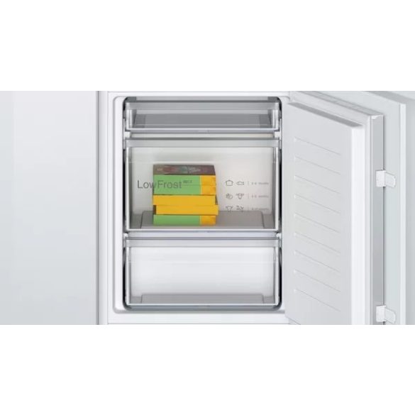 Bosch KIV865SF0 beépíthető alulfagyasztós hűtő