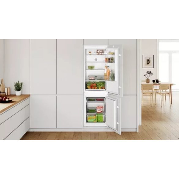 Bosch KIV865SF0 beépíthető alulfagyasztós hűtő