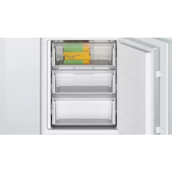 Bosch KIN865SF0 beépíthető alulfagyasztós hűtőszekrény