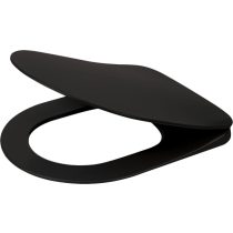   Deante Peonia lassú záródású wc ülőke, fekete CDE NSOZ