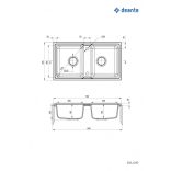 Deante ZQZ_A203 Mosogató tálca