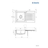 Deante ZQZ_S113 Mosogató tálca