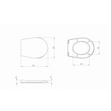 Deante CDA_6DMZ WC ülőke