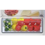 Beko BCSA285K4SN beépíthető alulfagyasztós hűtő