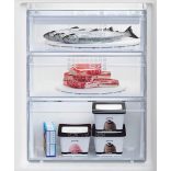Beko BCSA285K4SN beépíthető alulfagyasztós hűtő