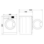 Indesit IM 864 MY TIME EE elöltöltős mosógép