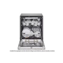 LG DB475TXS QuadWash™ beépíthető gőzös mosogatógép