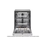 LG DB475TXS QuadWash™ beépíthető gőzös mosogatógép