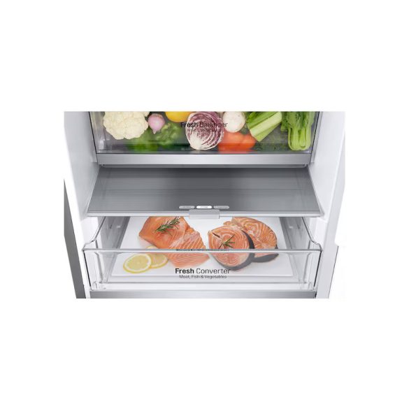 LG GBV7280CMB alulfagyasztós hűtő