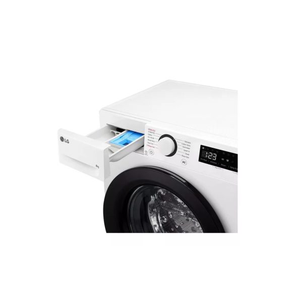 LG F2WR508SBW 8kg, max. 1200 ford./perc, Keskeny Gőzmosógép