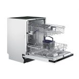 Samsung DW60M6040BB/EO Beépíthető 60 cm széles mosogatógép