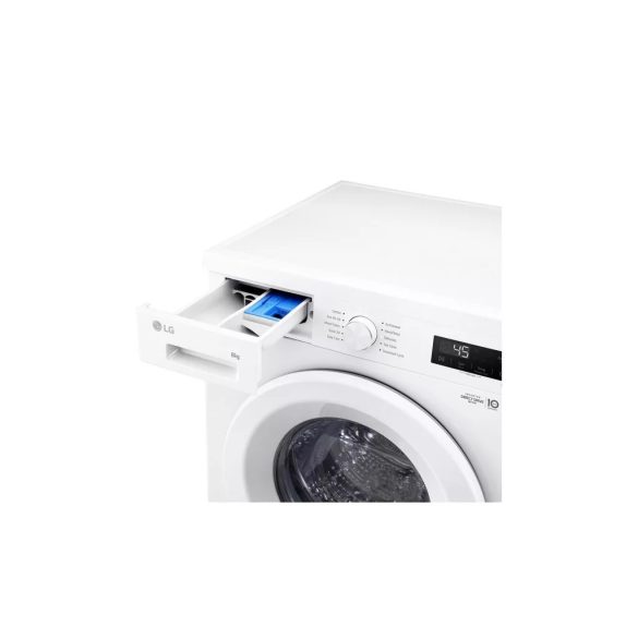 LG F4X1008NWH elöltöltős mosógé