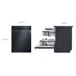 LG DF587HMS QuadWash™ gőzös mosogatógép