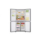 LG GML844PZKZ Keskeny, négyajtós hűtőszekrény lineáris inverter kompresszorral