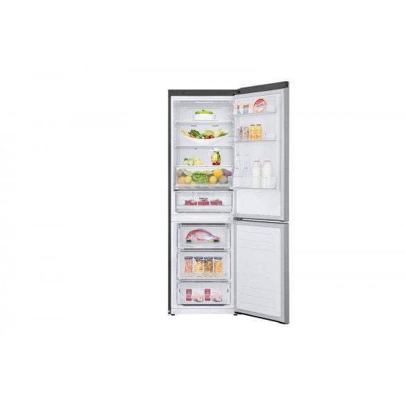 LG GBB61PZHZN alulfagyasztós hűtőszekrény Lineáris Inverter Kompresszorral