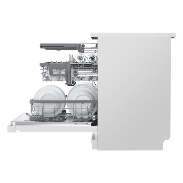 LG DF215FW A++ energiaosztályú QuadWash™ mosogatógép